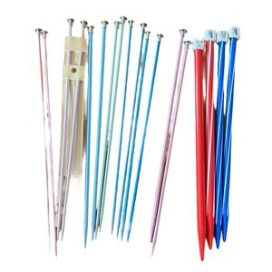 Knitting Needles mixed lot set  of 18 different sizes Craft Supplies